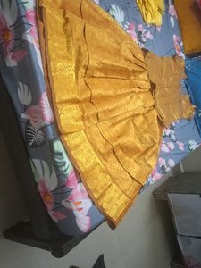 Golden Ethnic Dress