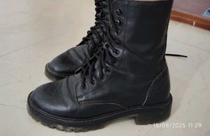Black Leather Boots