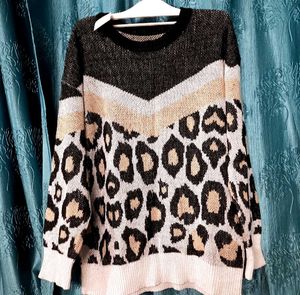 Animal Print Latest Sweater