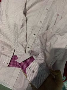 Striped Like New  Casual Shirt