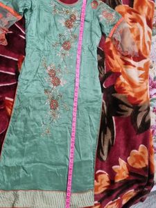 Embroidered Salwar Plazoo