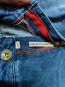 Bare Denim Low Waist Jeans