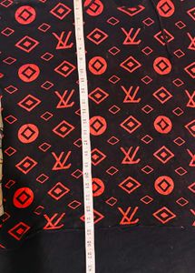 Louis vuitton black unisex hoodie