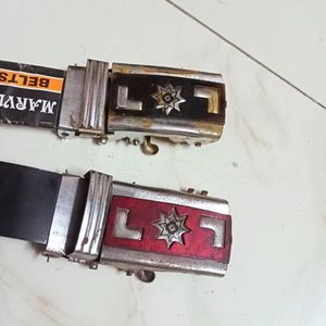 6pcs Combo Marvel Men&#39;s Belts