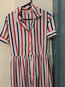 Striped Button-Down Shirt