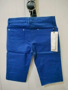 Blue Capri Pants