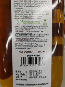 Mamaearth Vitamin C Body Wash