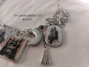 Handmade Witch Charm Necklace