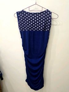 Blue Polka Dot Dress