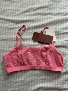 Pink Lace Bralette