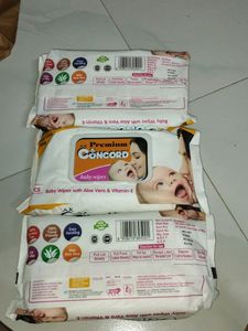 Concord Baby Wipes (Combo Offer) Pack Of 3