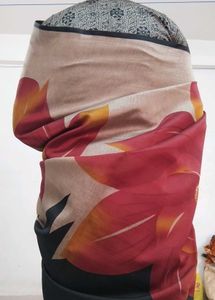 Floral Print Saree with Blouse