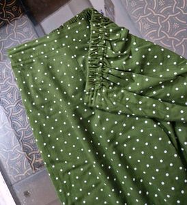 Polka Dot Kurta Set