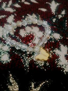 Butterfly Charm Beaded Bracelet