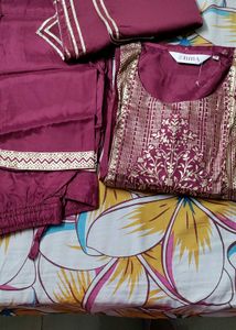 Biba Kurtas Set With Trousers And Dupatta