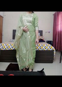 Elegant Green Kurta Set