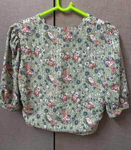 Floral Crop Top