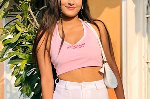 Newme cute Pink top