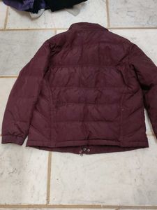 Maroon Padded Winter Jacket