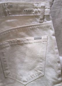 Women Kraus White Jeans