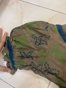 Triangle Shape Dhoti Kurta Set