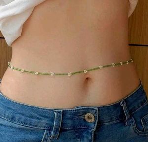 Trendy Beaded Waist Chain - Boho Summer Style