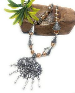 Oxidised Statement Necklace