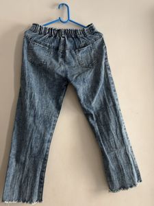 Acid Wash Denim Jeans