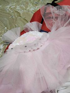 Pink Tutu frock for your new born