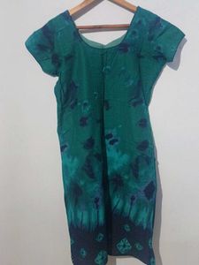 Tie-Dye Tailored Stiched Kurta