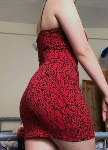 Red Classy H And M Dress New