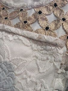 White Net Kurti