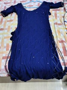 Elegant Blue Kurta