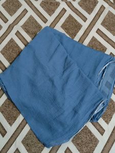 Blue Kurta Pant Set With Dupatta