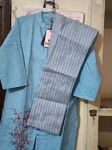 cotton kurta pant tag M h but S vale le