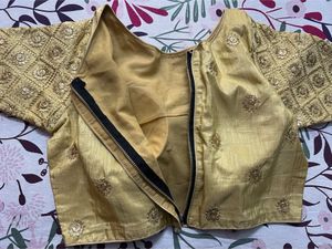 Golden Padded Blouse
