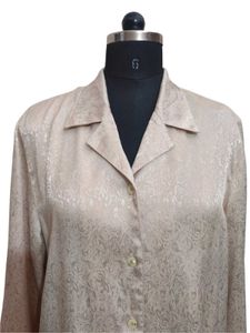 Vintage Champagne Button-Down