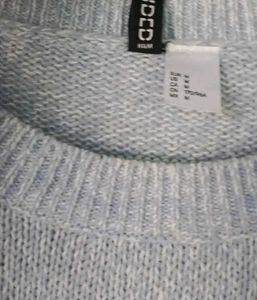 H&amp;M Light Blue Knit Sweater