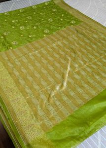 Elegant Green Saree