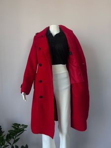 Red Premium Korean  Overcoat