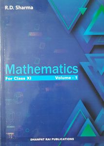 Class 11 RD SHARMA VOLUME 1 &2