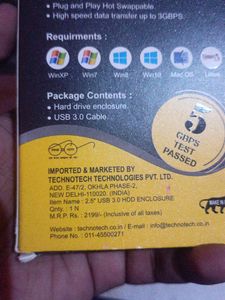 Hdd Harddisk Casing 3.0 Enclosure