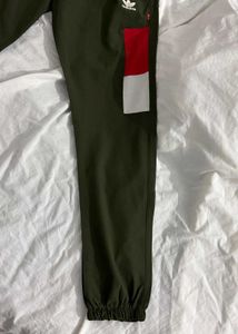 Adidas print Olive Track Pants
