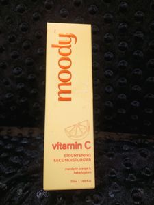 Moody Vitamin C Brightening Face Moisturizer