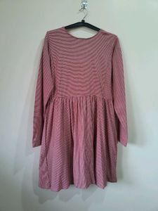 Striped Long Sleeve Dress