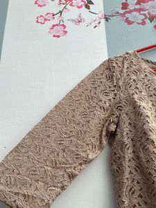 Knee Length Lace Dress
