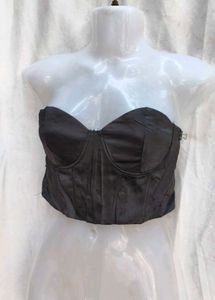 11111. Black Corset Top