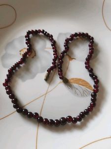 🆕️ Marron Glass Bead Necklace