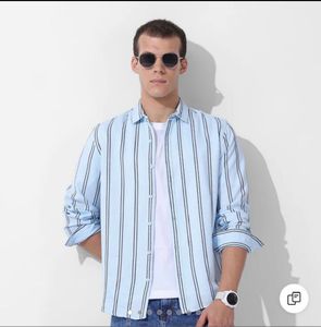 Cobb Men's Casual Striped Shirt - New