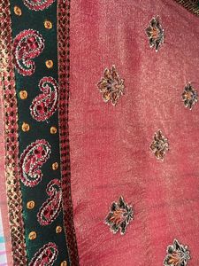 Elegant Embroidered Saree